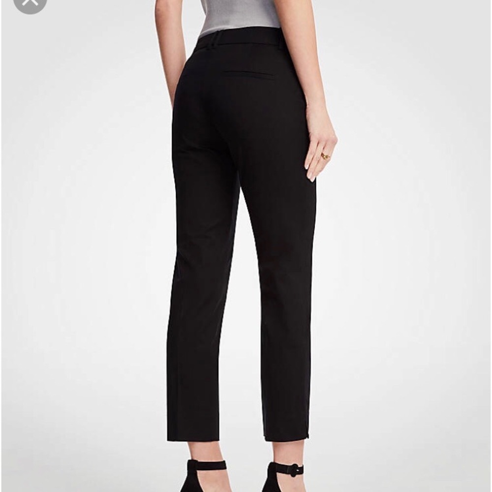 Ann Taylor Cambridge Crop Pants in Black